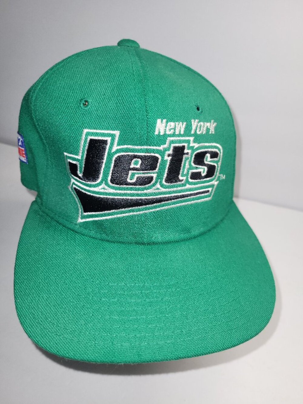 RARE Vintage New York NY Jets Starfit Starter Fitted Cap Football NFL Wool Blend